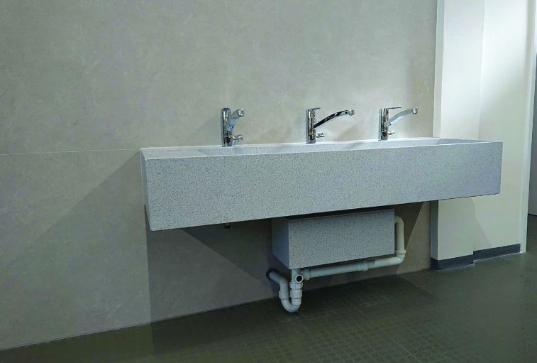 Maße und Technik Ausgussbecken