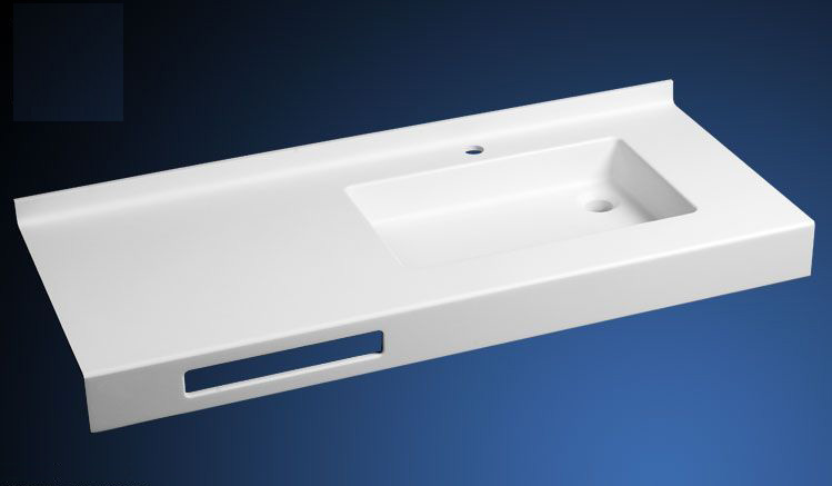 Hotelwaschtisch mit Ausschnitt