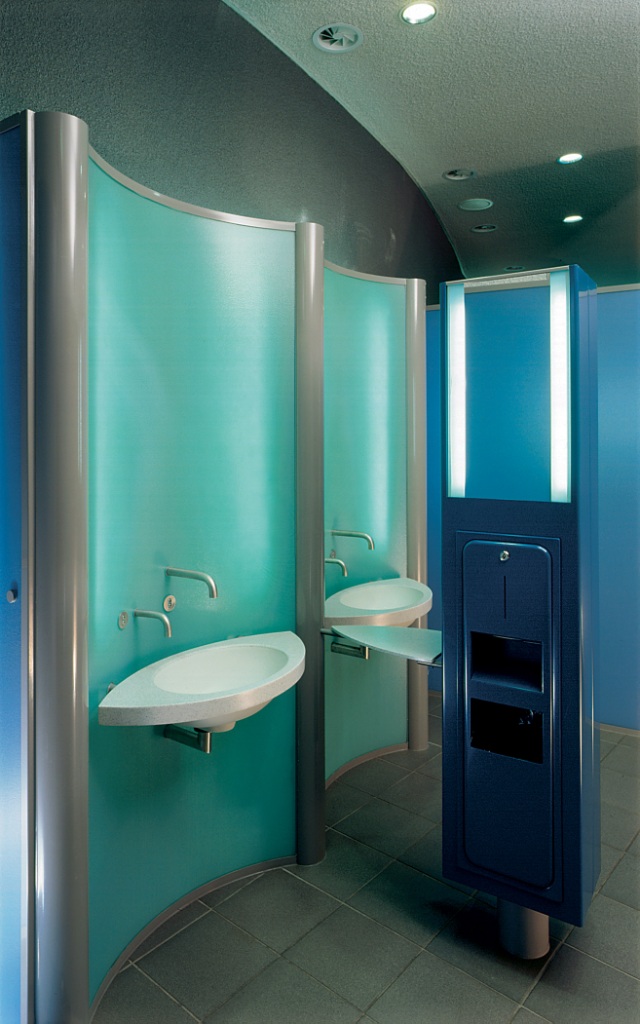 ovales Miniwaschbecken nach Maß