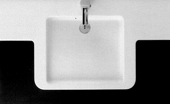 Ablagefläche für individuelle Waschtische und Waschbecken